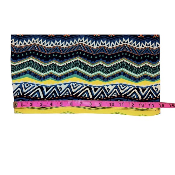 Love J Women's Body Con Dress Size M Aztec Pattern Stretch Tank Multicolor - Picture 5 of 6